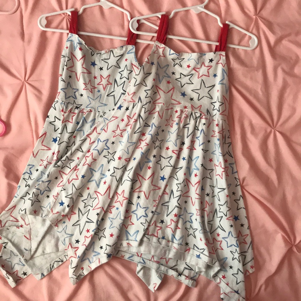 Children’s Jumping Beans Red White & Blue Dress